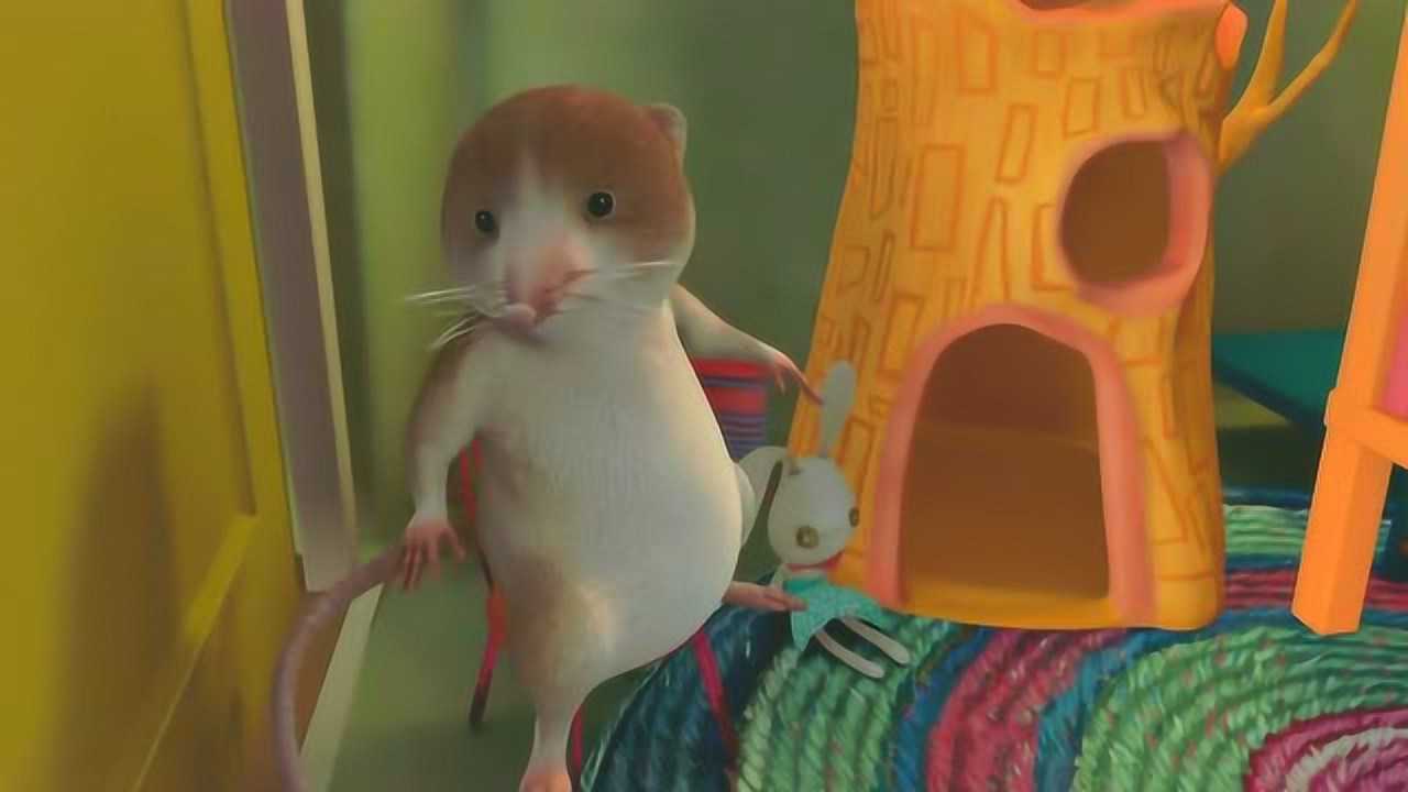 比得兔鼠仔在喊救命兔子棉球尾对他做了什么事呢