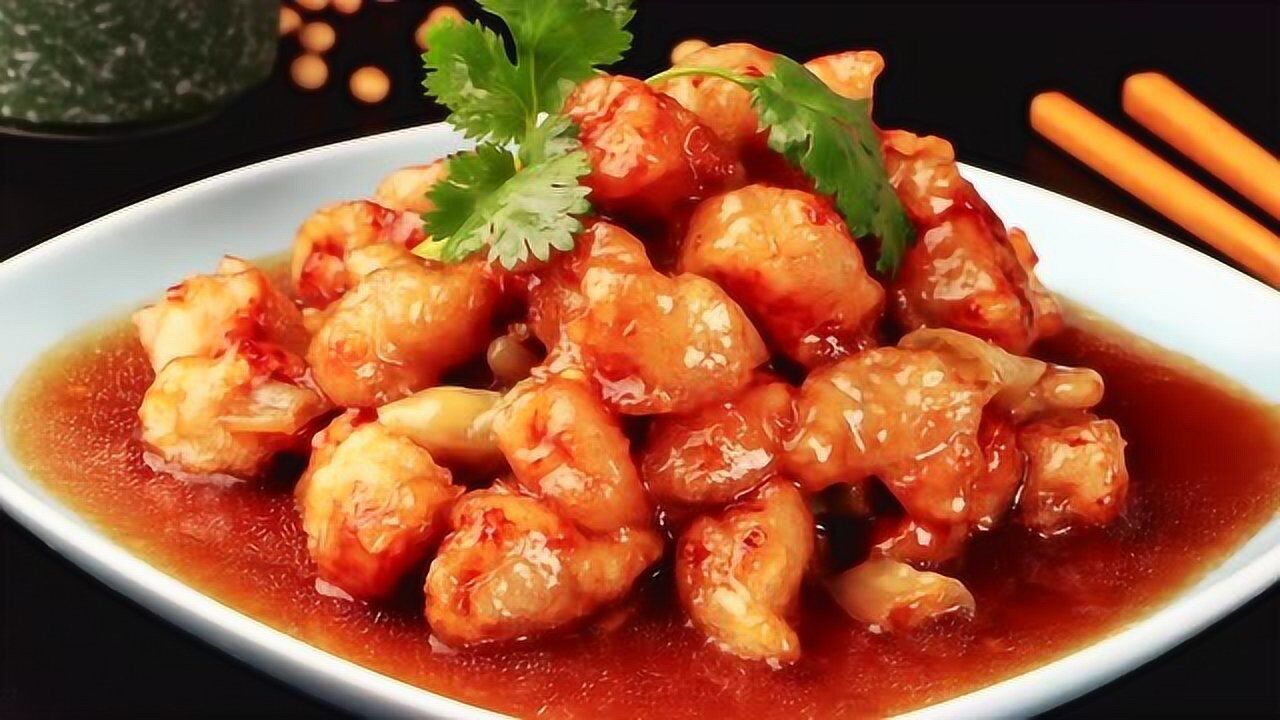 吃惯了糖醋里脊换一种家常吃法酸辣里脊