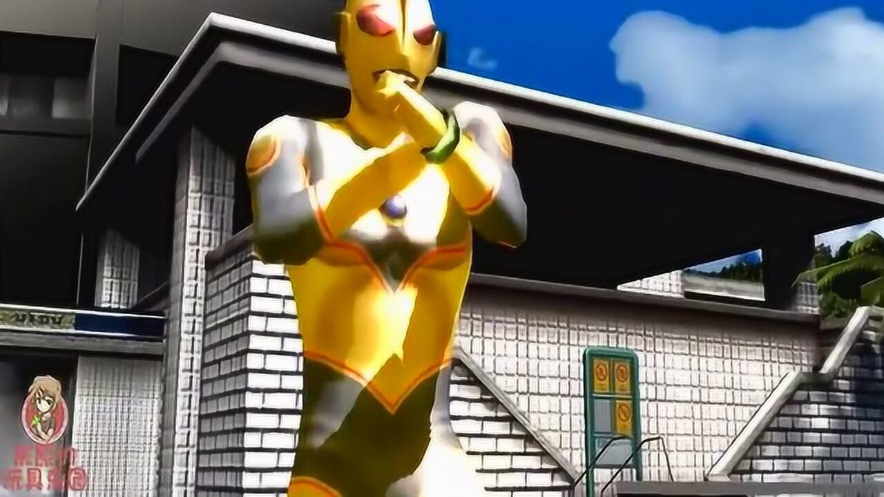 杰克奥特曼变身成为黄金形态完爆雷杰多和梦比优斯奥特曼