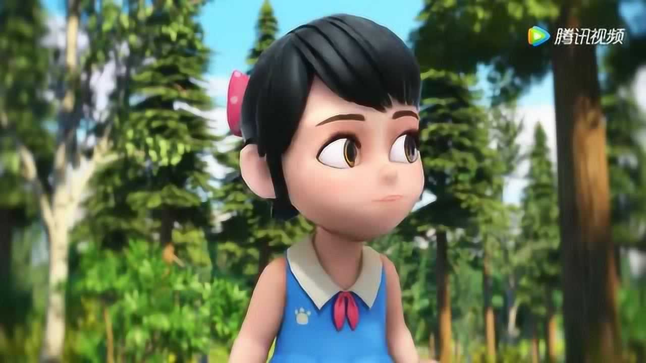 熊出没赵琳回忆小时候来森林解开光头强和大狗熊的疑惑