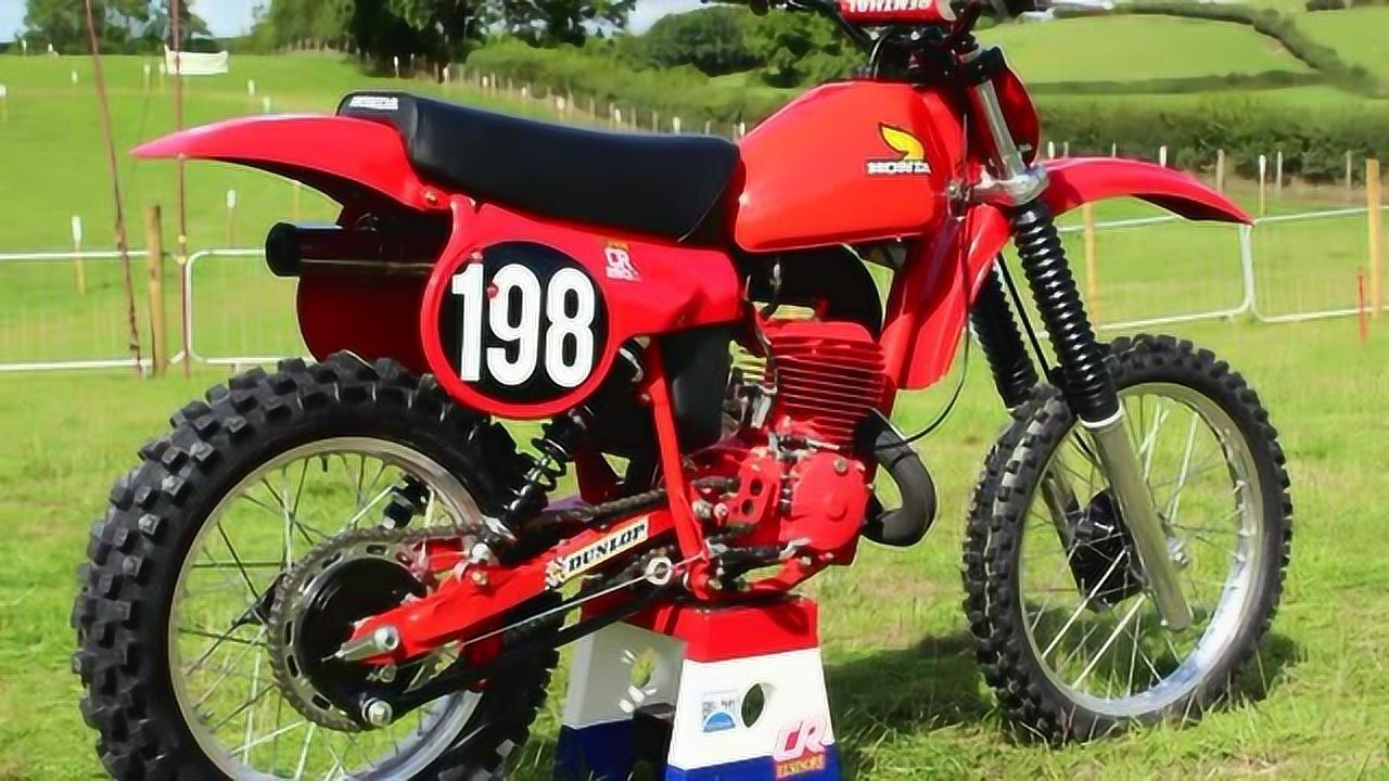 vmx风格经典老越野系列之本田2冲单缸cr 250 honda
