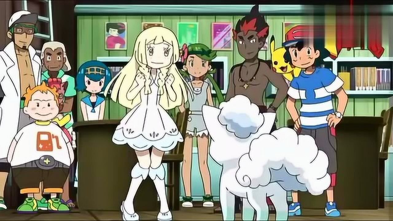 神奇宝贝,白色六尾就这样被收服,小智好开心啊