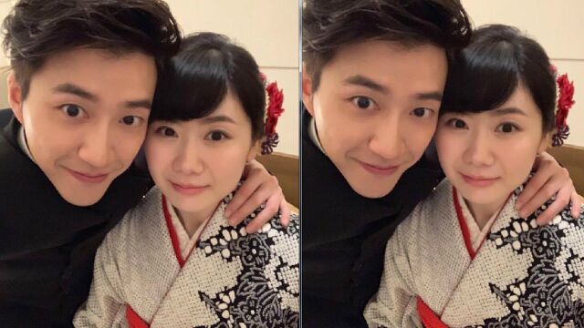 江宏杰晒和福原爱恩爱合影 对镜甜笑很有夫妻相