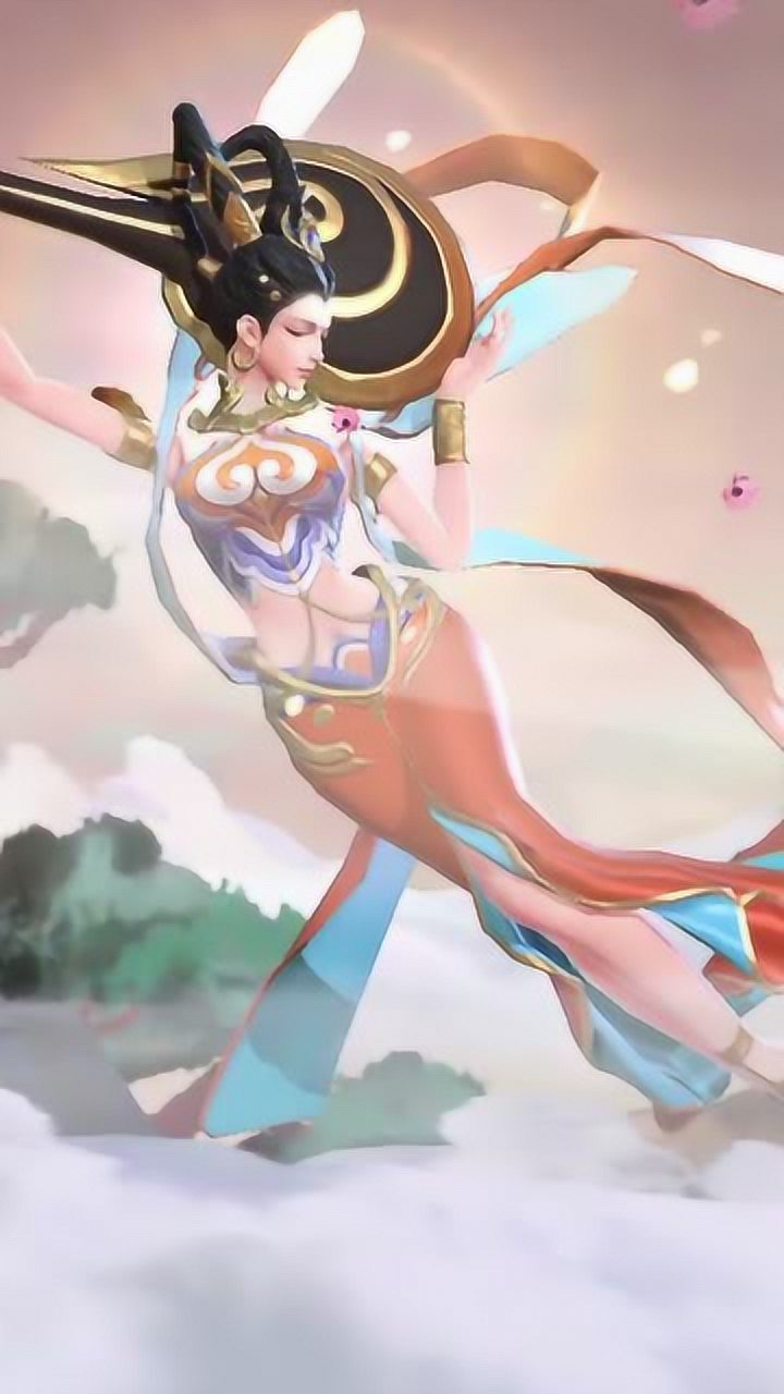 王者荣耀杨玉环遇见飞天台词你们都有这个皮肤了吧