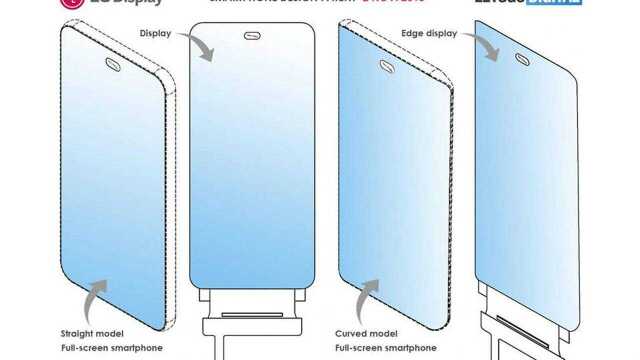 LG的全面屏挖孔专利显示其可以再屏幕下放置两枚镜头!