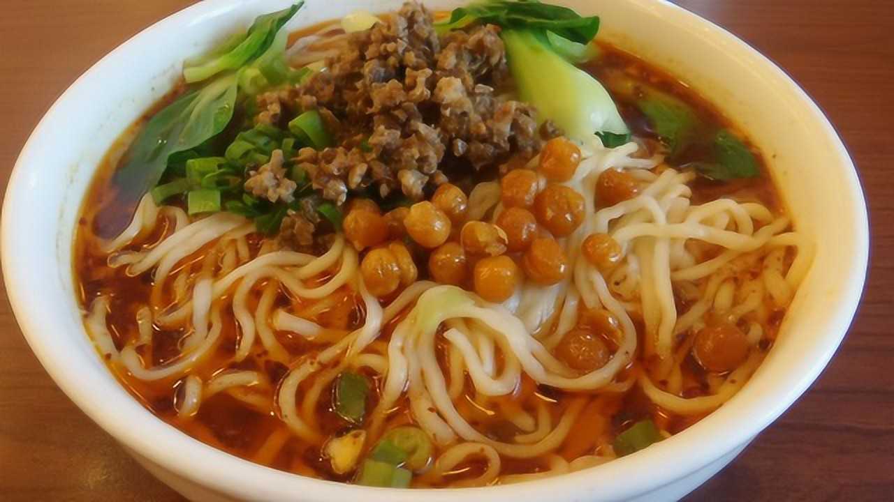 豌豆炸酱面配方 面食的做法教程 重庆小面技术