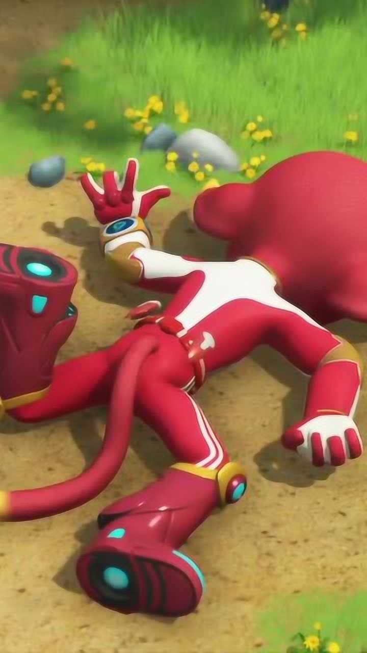 宇宙护卫队嘿嘿嗨闪电飞腿!果然是高手