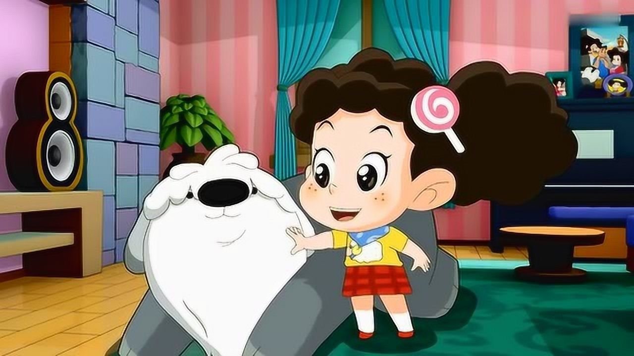 棉花糖和云朵妈妈像小苹果一样