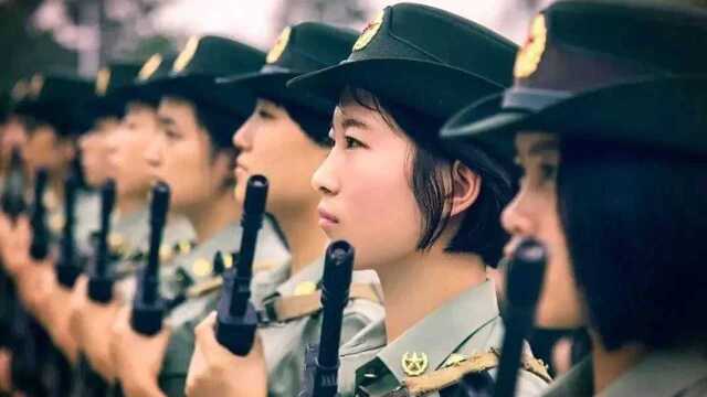 中国陆军学院的新训纪实,带你见证英姿飒爽中国女兵!