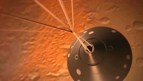 洞察号火星探测器着陆火星动画演示
