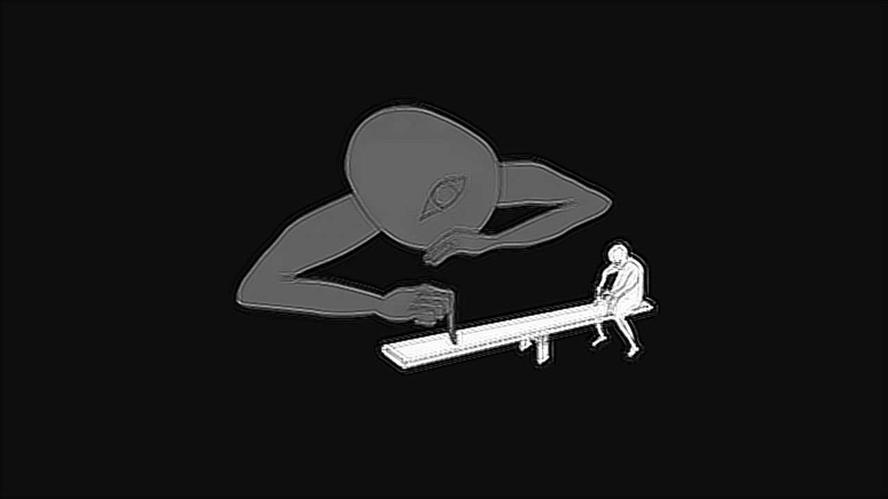 黑色幽默动画,人生寂寞如雪落叶潇潇试人烟!