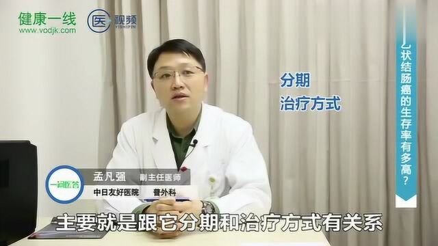 孟凡强讲科普:乙状结肠癌的生存率有多高