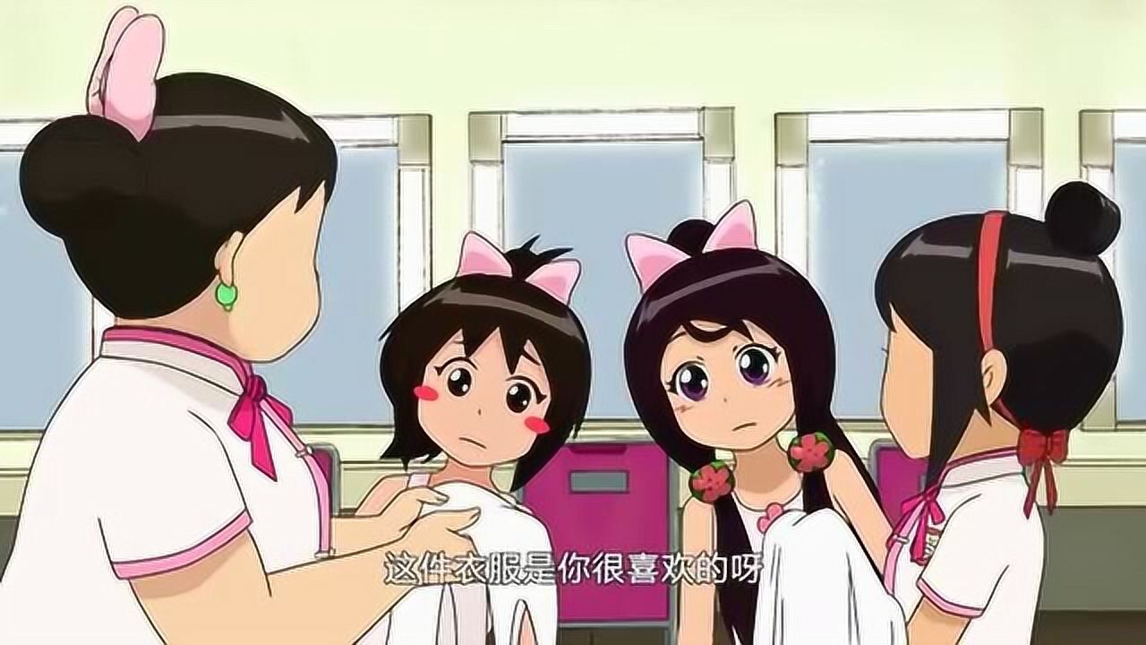 甜心格格丝丝和柔柔跳双人芭蕾真是两只美丽的天鹅太美了