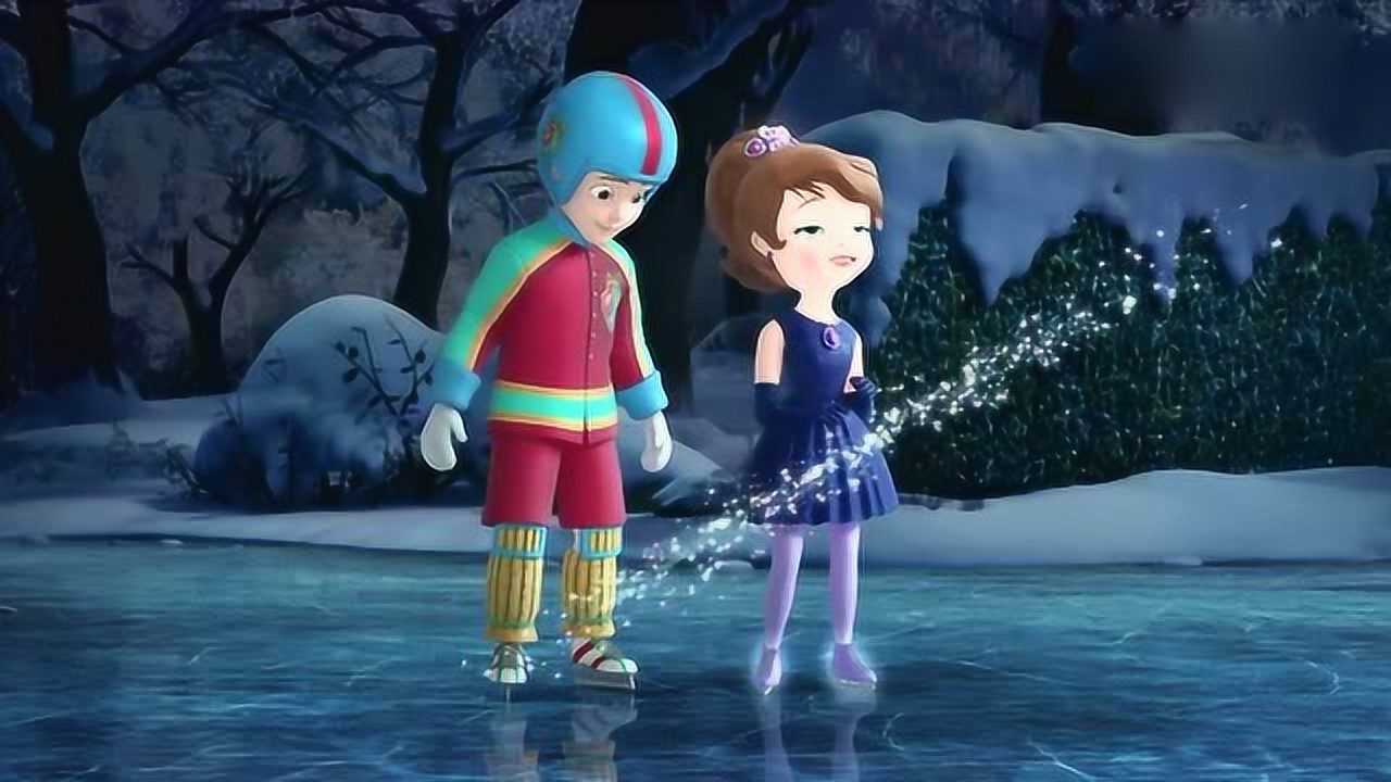 小公主苏菲亚:雨果和苏菲亚完成难道超高的动作,获得全场喝彩