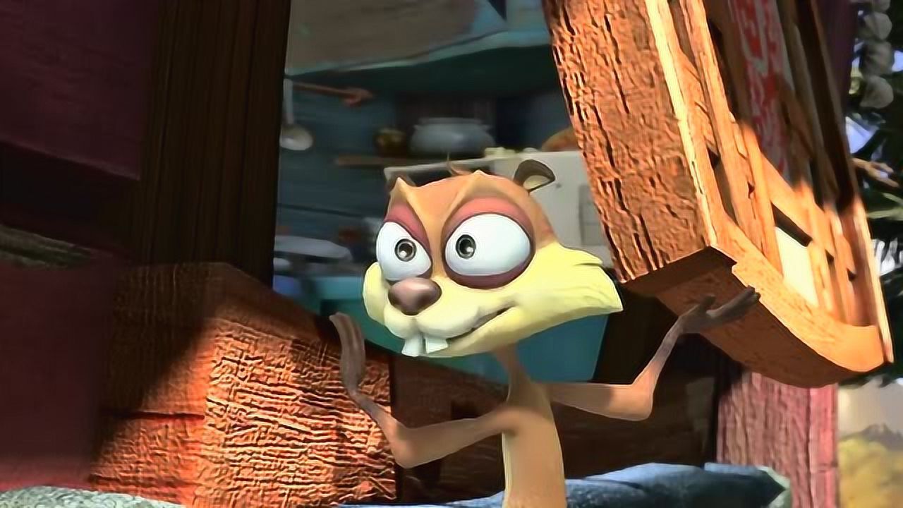 熊出没之秋日团团转:小动物都要去找光头强拍合照