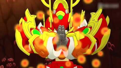 斗龙战士:雷古曼关键时候获得火象力量,进化为雷帝兽龙