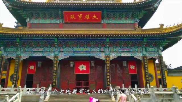 万川东注,一岛中立,江苏镇江金山风景区