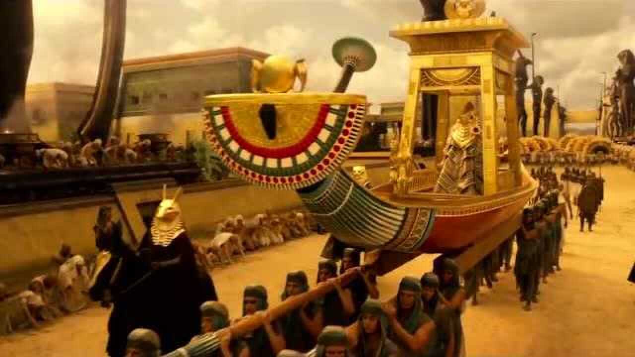 古埃及法老为获得永生举行仪式场面震撼