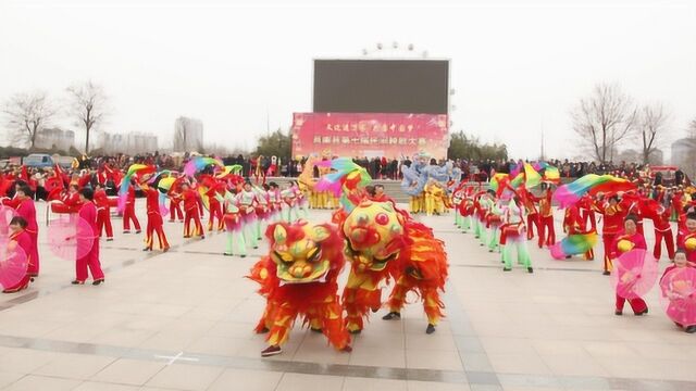 2019年2月18日 莒南县第七届民间秧歌大赛视频 上