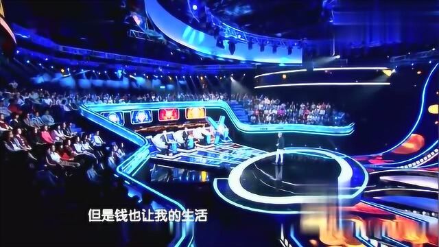 我是演说家,倪子钧深情演讲《穷的只剩钱》,真情流露