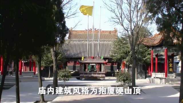 安阳:水冶有个600年的玉皇庙 庙里有明代的六合龙柱