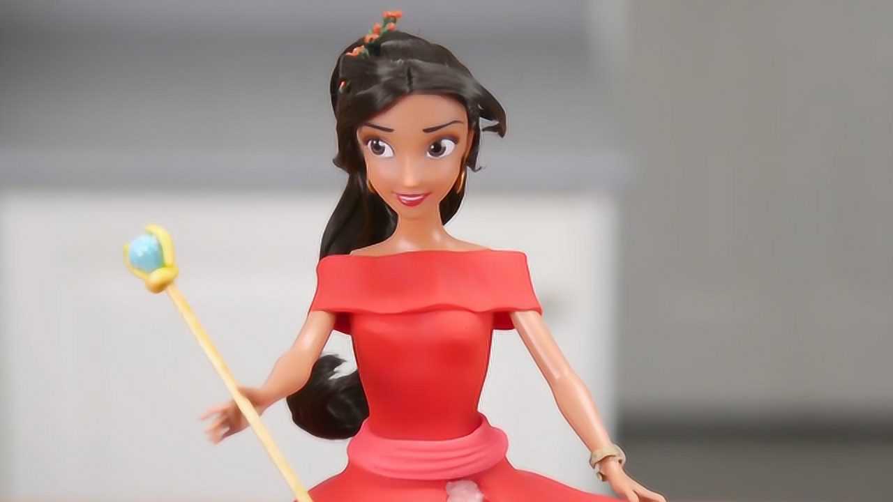 带你认识第一位迪士尼公主艾琳娜超萌超逼真呢太可爱了