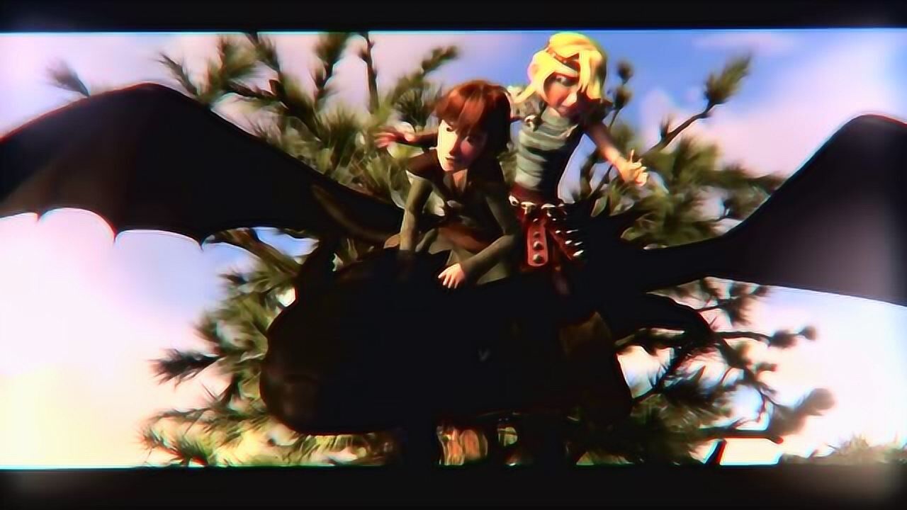 《驯龙高手》希卡普与维京女勇士亚丝翠的爱情!