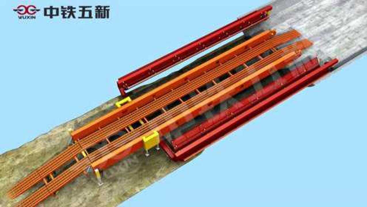 隧道施工掌子面自行式仰拱栈桥