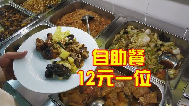 天津12元一位的自助餐,六种主食十几道菜随便吃,真的太实惠了