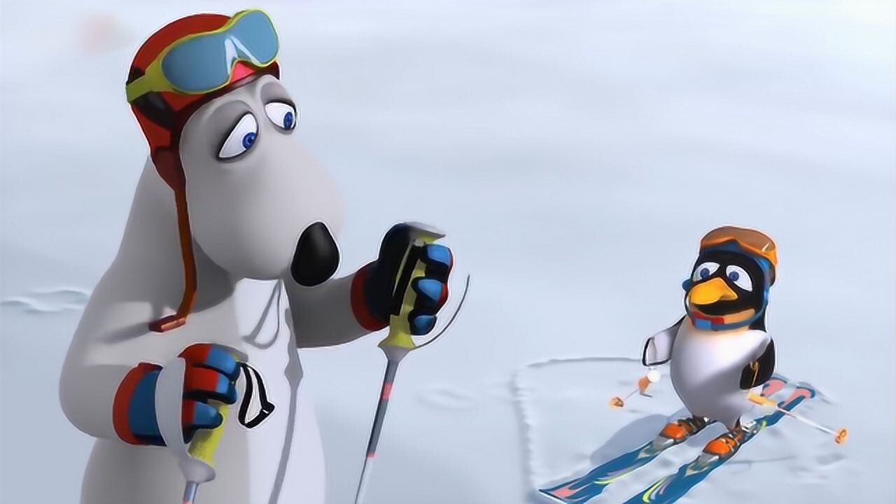 企鹅提醒倒霉熊,倒霉熊竟然还嘲笑别人,真是想笑!