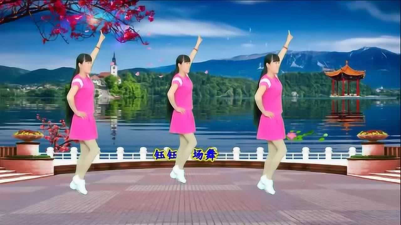 代玉广场舞精选教学_广场舞《潇洒走一回》动感怀旧金曲，简单步子舞32步，附教学_高清1080P在线观看平台_腾讯视频