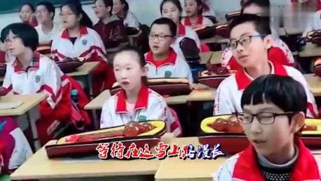 河北北方学院,,学生合唱《西海情歌》,副歌部分超好听