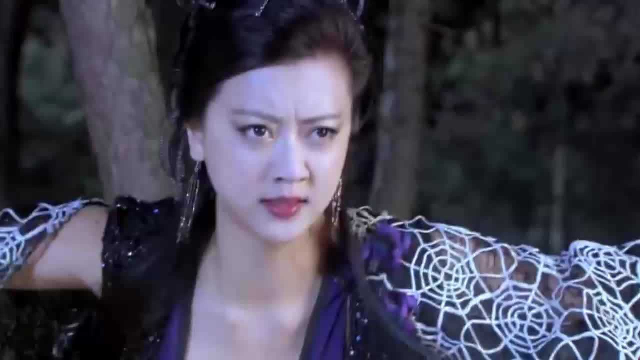 女妖得意吸到人类精元,不料一和尚出现,打得女妖现原形逃走_高清1080P在线观看平台_腾讯视频