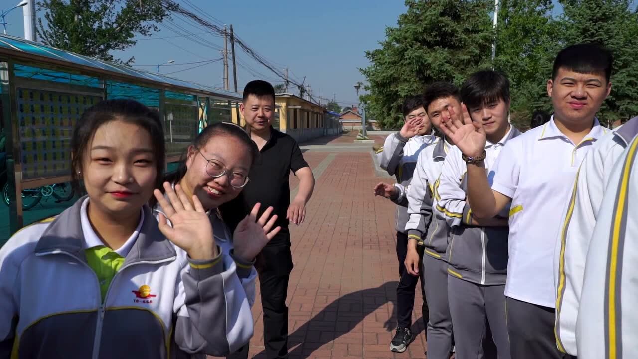 舒兰二中毕业合影