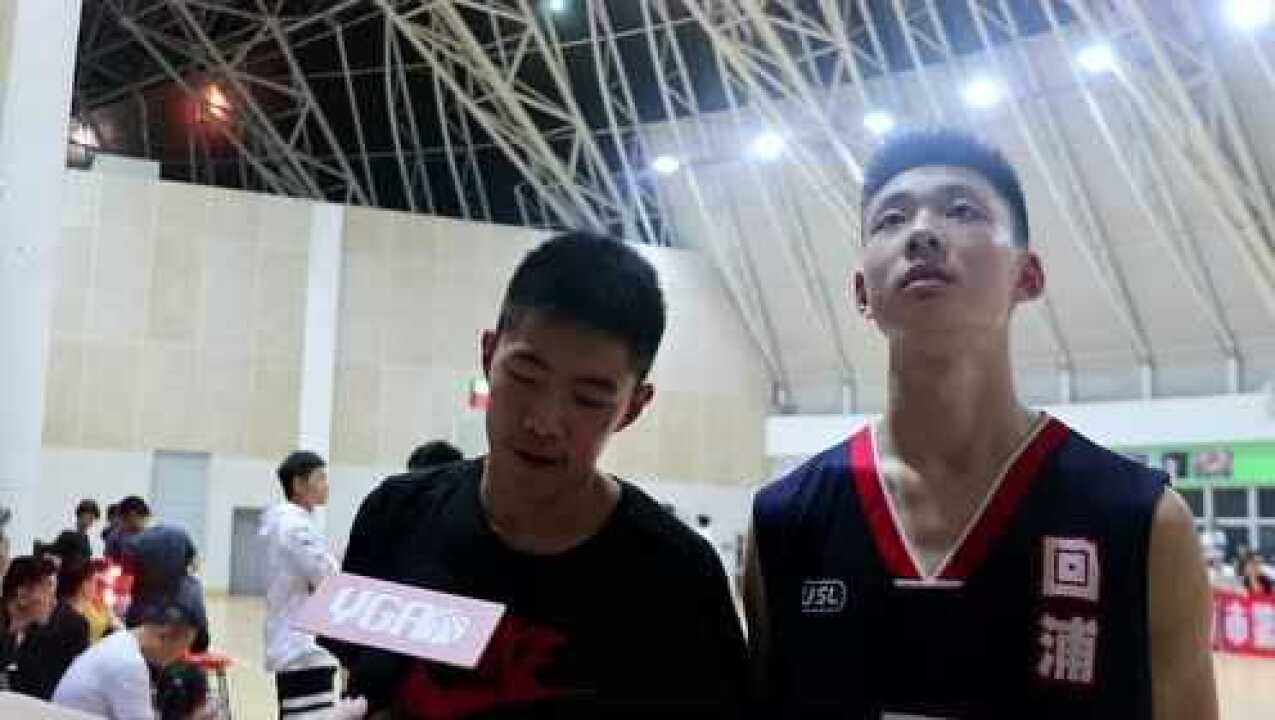 回浦体育朱柏滔&吴子煜采访_腾讯视频