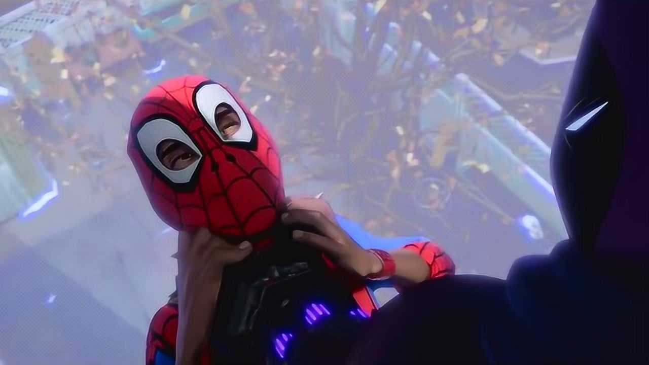 蜘蛛侠平行宇宙迈尔斯大战徘徊者徘徊者心软被boss打伤