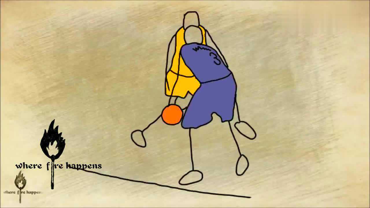 火柴人篮球nba动画合集——各种变向过人假动作晃倒合集!