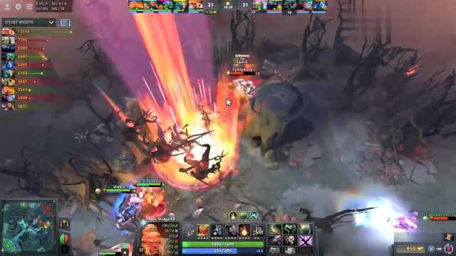 Dota2:巨魔战将第一视角  经济大幅领跑还很艰难?