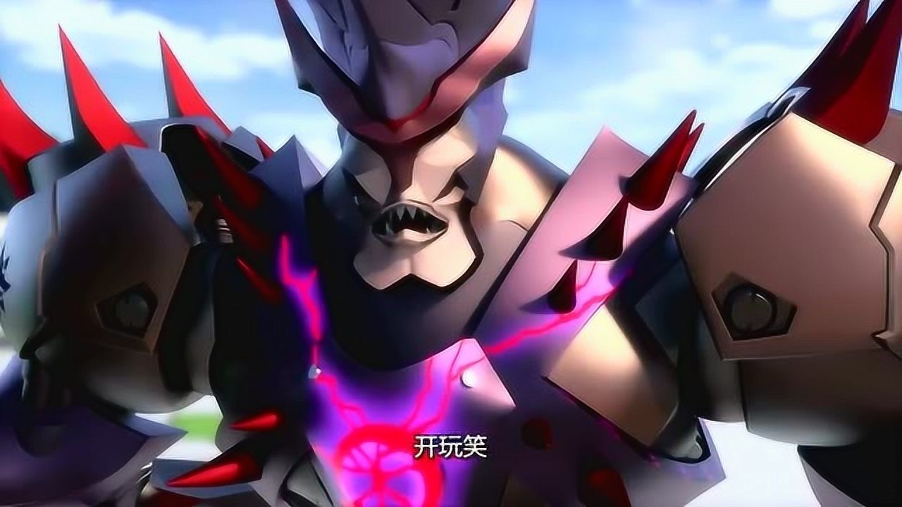 神兽金刚:星甲狮被天雄星发出的大招击到了