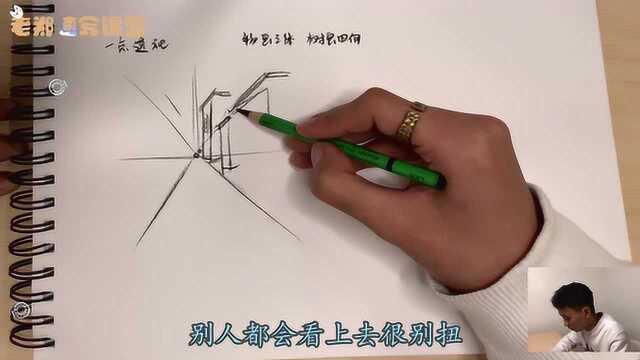 今天给大家讲解速写一点透视关系,想学好速写就要先学好透视关系