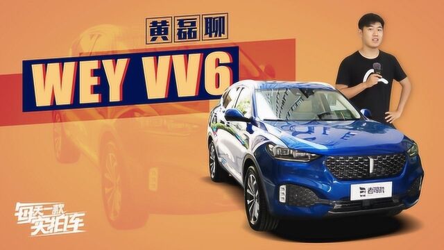 实拍车:安全配置武装到牙齿 新WEY VV6静态体验