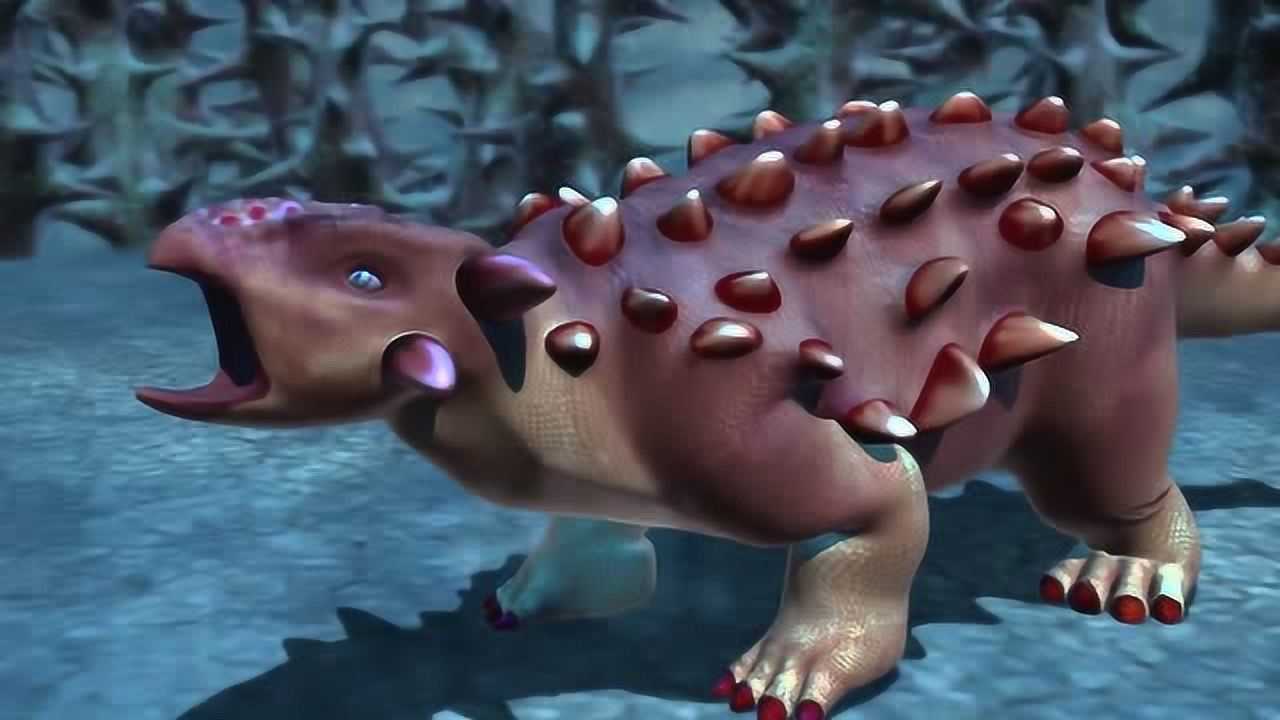 恐龙战争:甲龙vs霸王龙,甲龙连胜被中断_腾讯视频