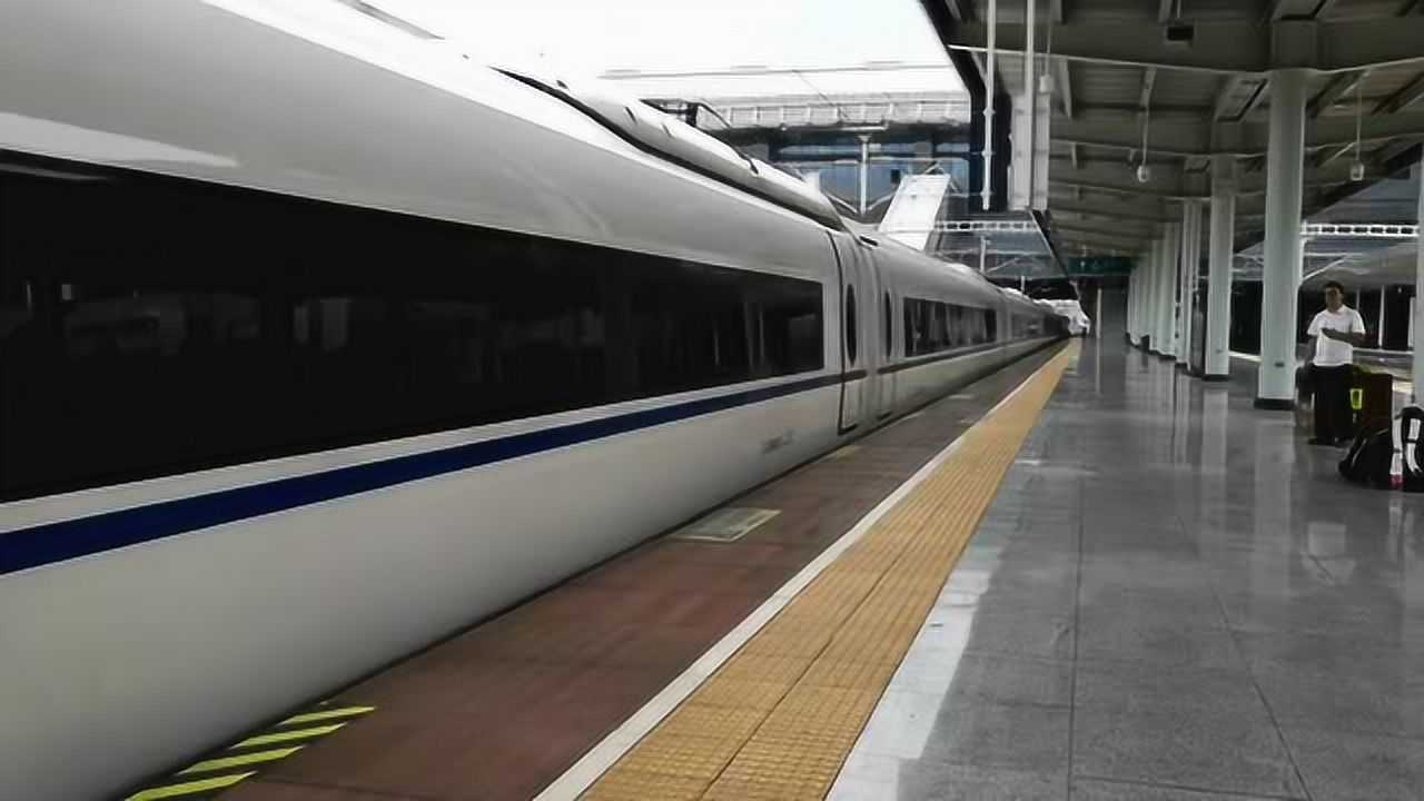 和谐号高铁g539柳州出站!crh3c起步时vvvf声超好听