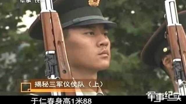 三军仪仗队新兵身高188,训练最刻苦,战友们公认的“帅哥”