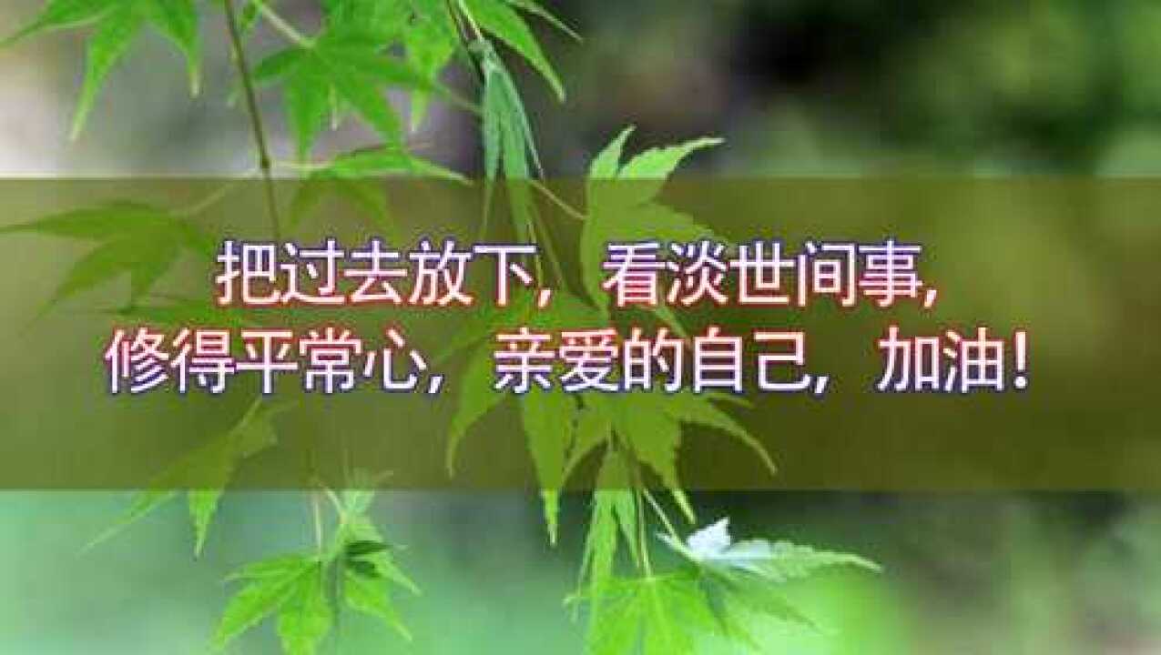 静心养心看淡带字图片图片