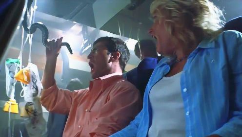 灾难电影《航班蛇患》，飞机氧气罩掉下来，从里面爬出大量毒蛇