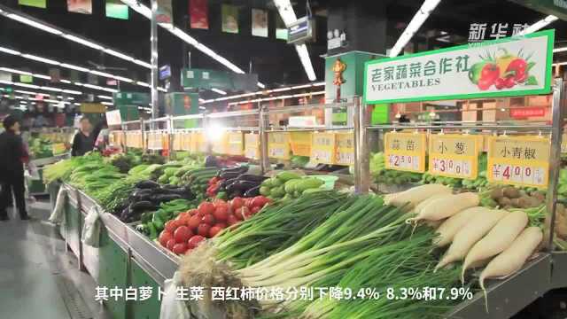 【中国财富报道】商务部:上周全国食用农产品市场价格环比下降1%