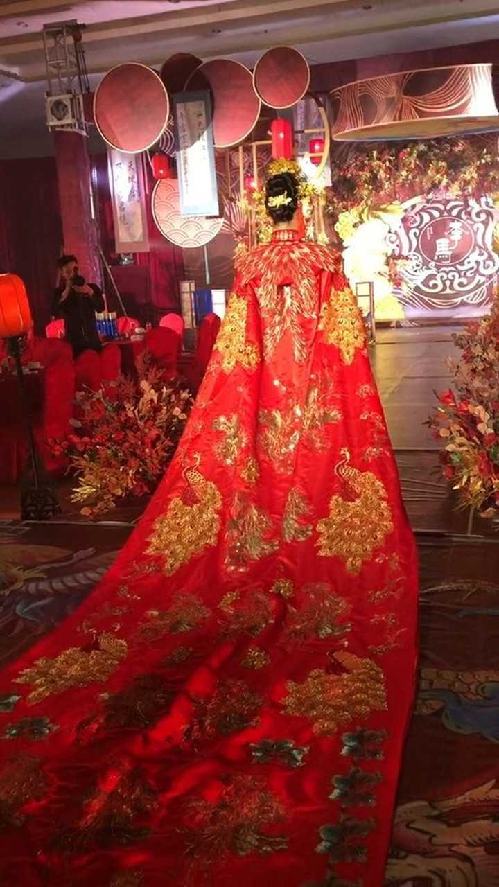 凤冠霞帔中式婚礼现场超级震撼