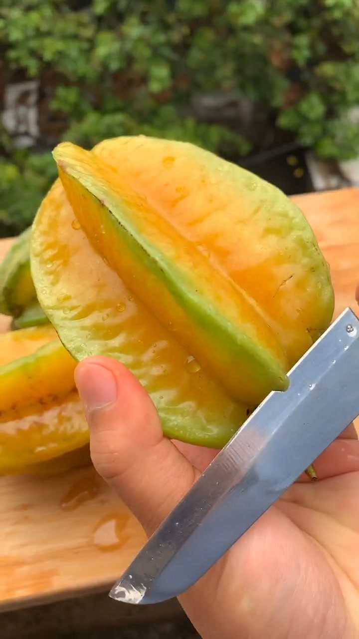 杨桃的正确吃法安利给你们