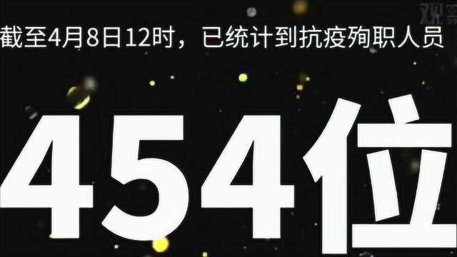 昏迷15天的程东升医生过劳病逝,454名抗疫殉职人员,340人过劳病逝